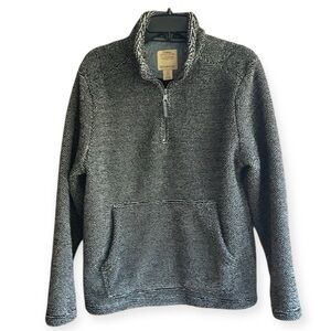 Pull Polaire Vert Telluride Clothing Co. Homme - Taille XL - Quart Zip